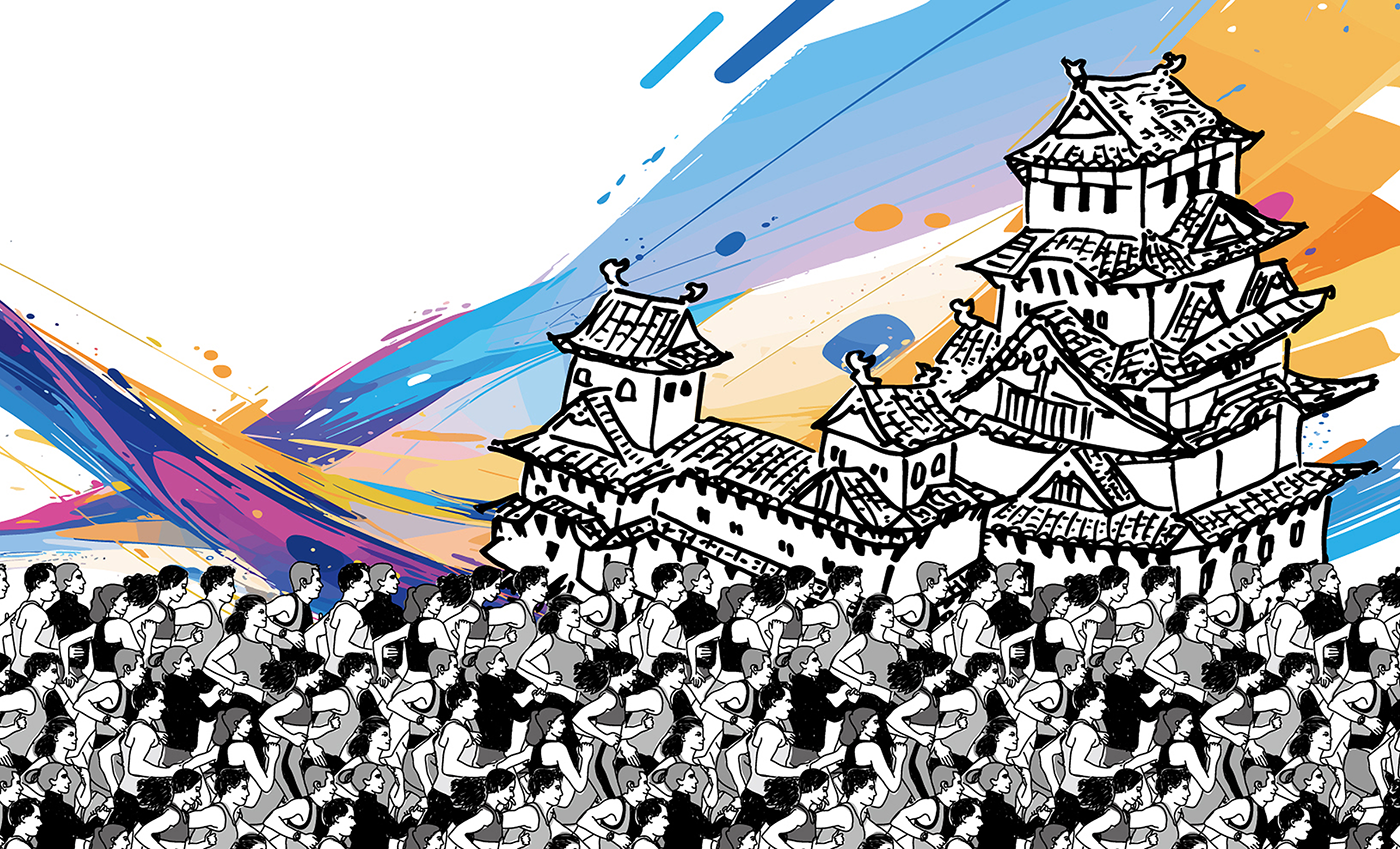 【2026姫路城マラソン】目標2時間55分切り。暑さとの戦いを制して自己ベストへ